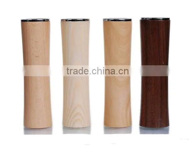 environmental wood 2600mAh power bank cheap charger for smart mobile