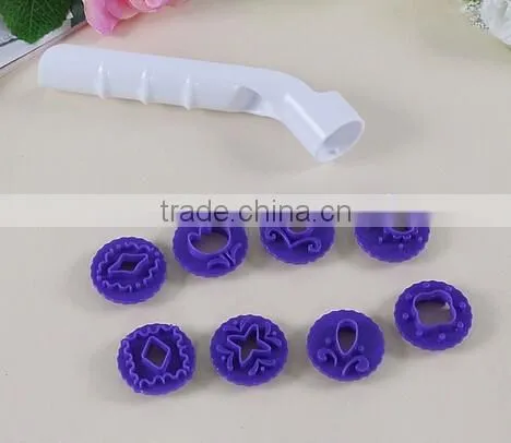 9pcs Fondant stamp set/cake decoration