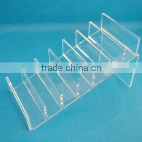Acrylic Wallet Stand Balck Wallet Holder Purse Stand