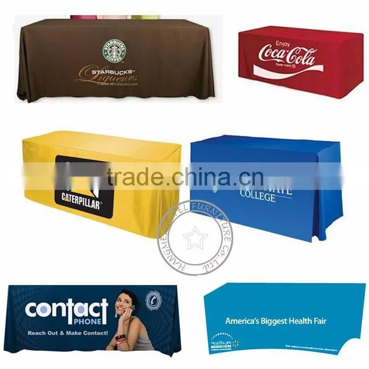 Spandex And Polyester Fabric Wholesale Stretch Table Cover HM-ZB53