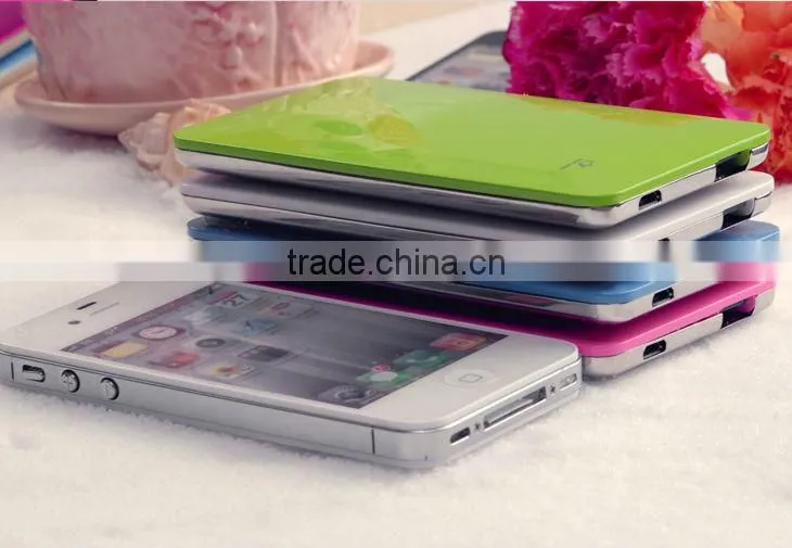 4000mah portable power bank for laptop for i-phone/samsung/nokia/pad/mobile