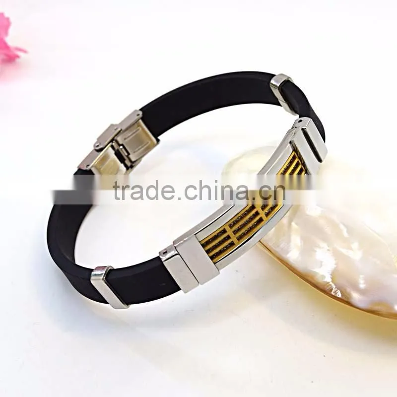 cheap custom silicone bracelet rubber wrist band silicone bracelet