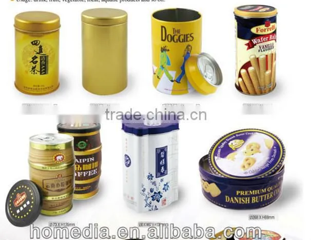 best sale custom design beauty-slimming tea tin box