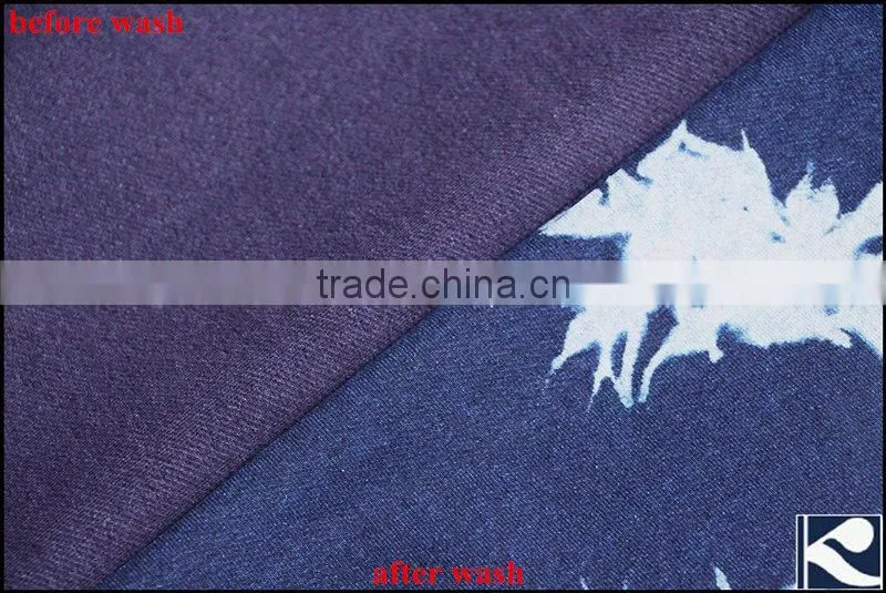 75% cotton poly knit denim