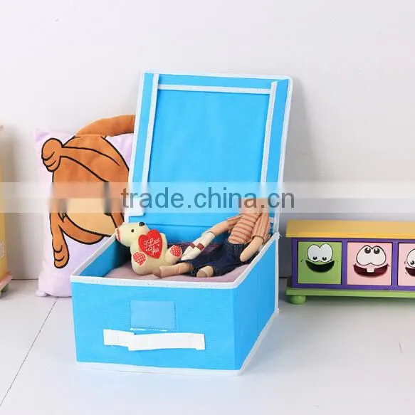 Folded Non-woven Fabric Storage Bins