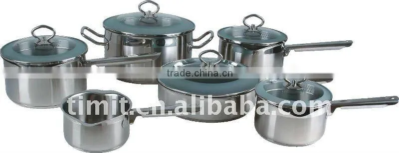High quality 8PCS Stainless steel cookware set