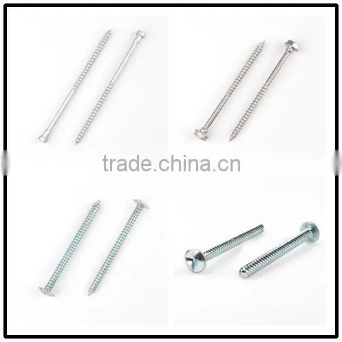 carbon steel hex flange head concrete screw self drilling screw