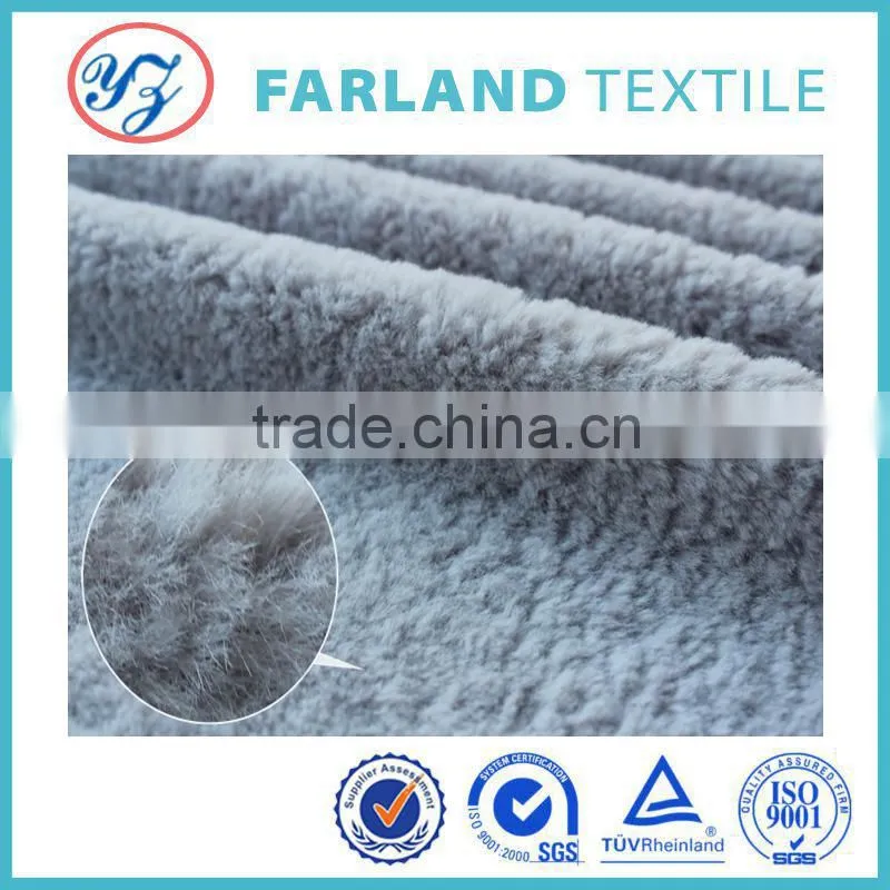Staining of PV cashmere clothing pillow series fashion women fabric 100%polyester