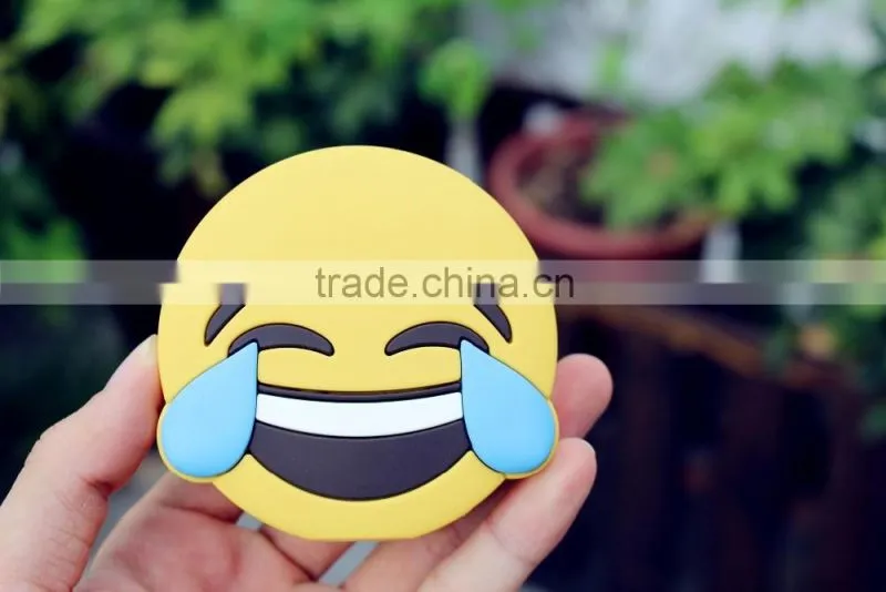 (Hot) Emoji leaf power bank/Cartoon leaf power charger/Cartoon mobile power