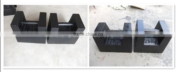 standard cast iron test weight truck scale type