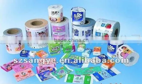 plastic printed film for seed