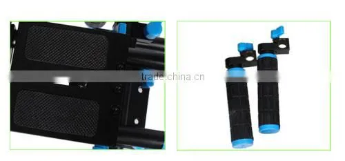 Commlite Standard Quick-release Plate Video Rig Video Bracket with Should Pad