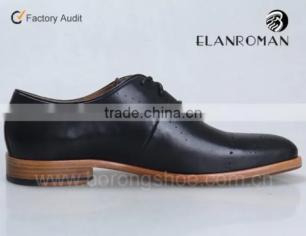 Italian formal shoes men leather dress shoes men dress leather sole shoes