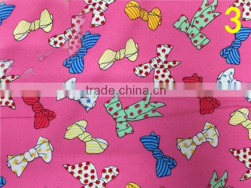 100% printed viscose stock wholesale shirting fabric