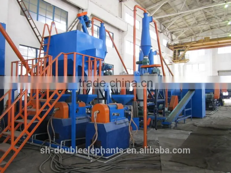 tire recycling machine