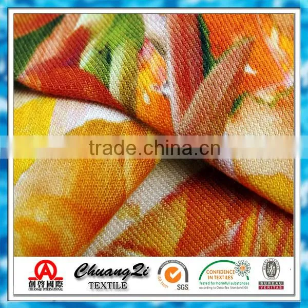 flower print denim fabric wholesale