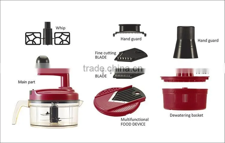 S/S+ABS+PP 21.5*18*24 Kitchen tools food processor/baby food processor/fruit and vegetable processor/multi processor