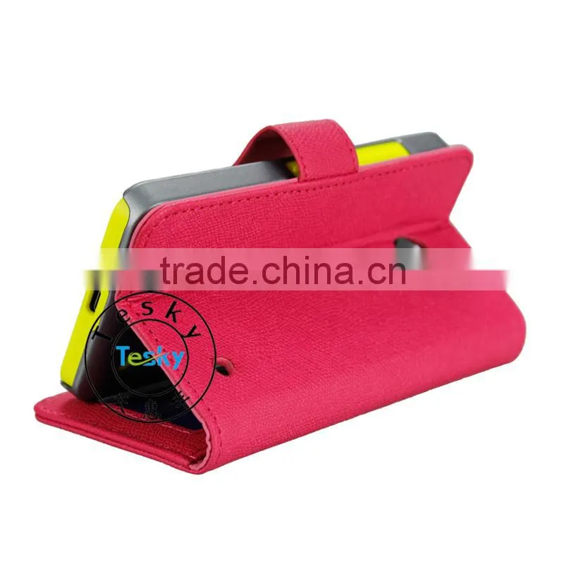 Hot Sale Cell Phone Case Cover,Magnet Wallet Leather Case Cover For Nokia Lumia 630 Card Holder