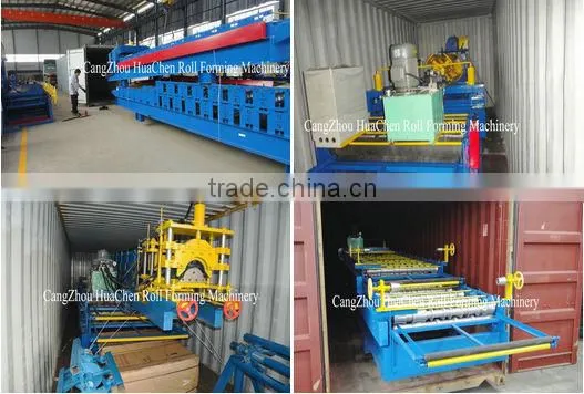 fully automatic Corrugated metal roof sheet making machine