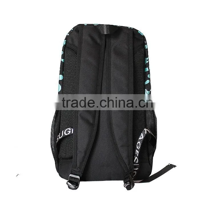 nylon high school bag modern day backpack unisex soft daily backpack bag