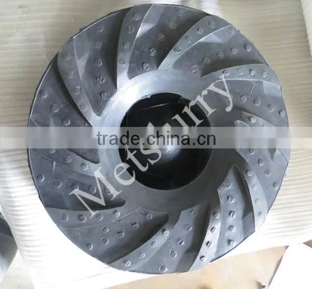 hot sale slurry pump spare parts impeller