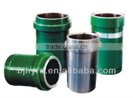 Api standard IDECO triplex mud pump liners