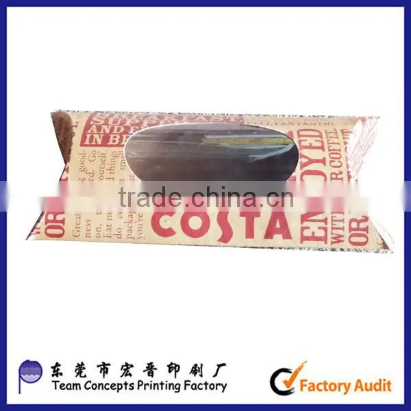 cheap recycled brown kraft paper food box wholesale