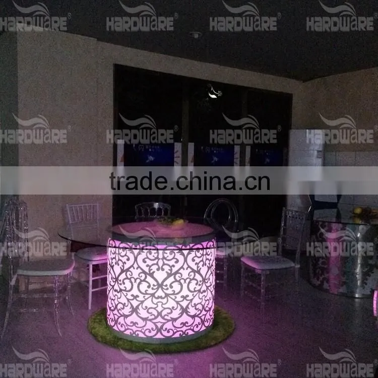 top selling pictures of dining table chair with Led light