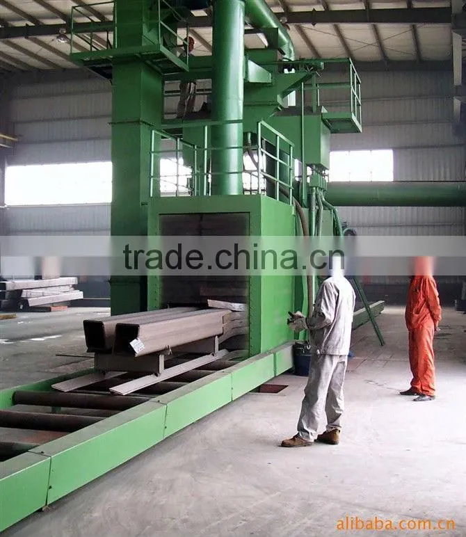 See larger image Shot Blasting Abrator for Steel Plate, H beam and Steel Pipes