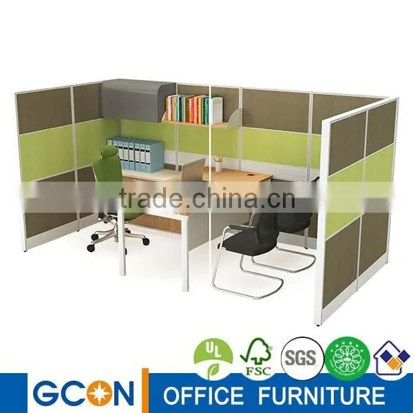 l shape office computer desk/I shape office partition