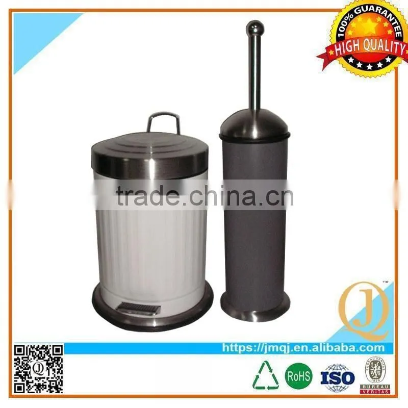Stair lid red color coated toilet brush holder