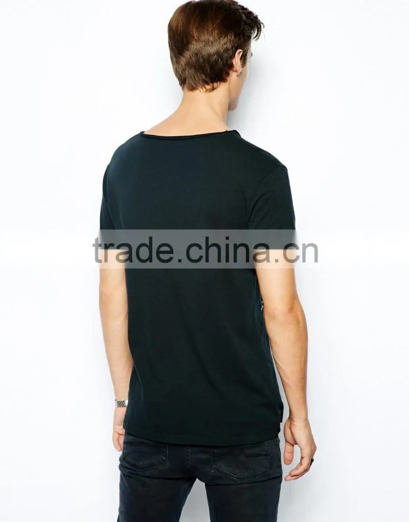 100% Pure Cotton Soft Jersey T-shirt With Full Chest Print