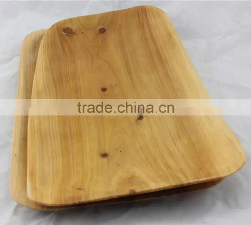Rectangle Wood Plate for Dry Fruit or Food