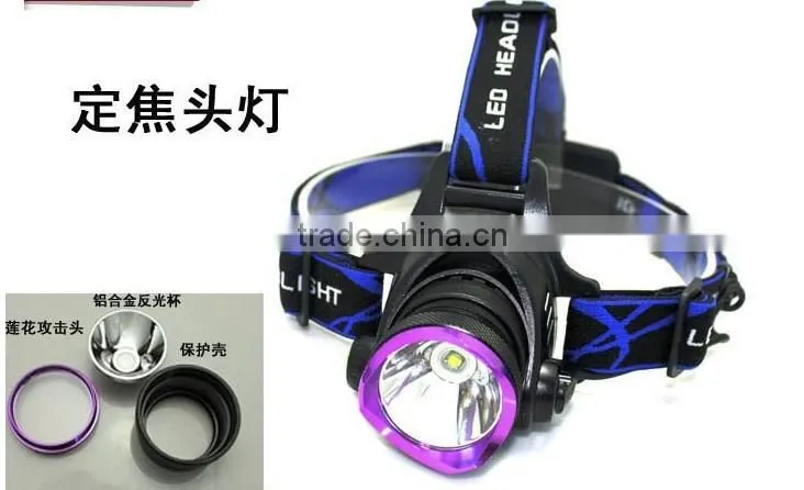 XPE 3W Aluminum Rechargeable Headlamp