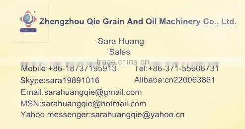 Mature technology cold screw oil press machine with ISO&CE