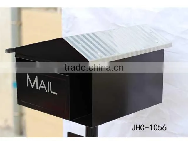 decorative metal mailbox/JHC-1056/decorative metal mailbox