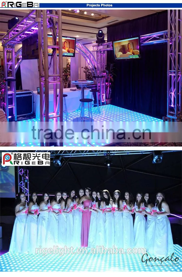 2015 World Top Selling Super Slim dance floor/Patent LED dance floor