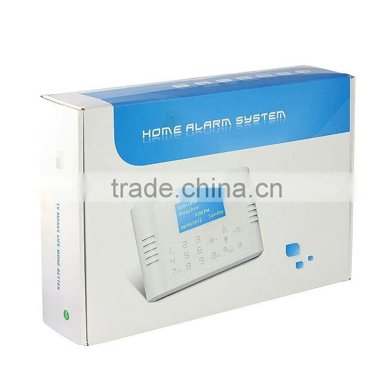 GSM+PSTN network based Home auto dial alarm system with internal antenna