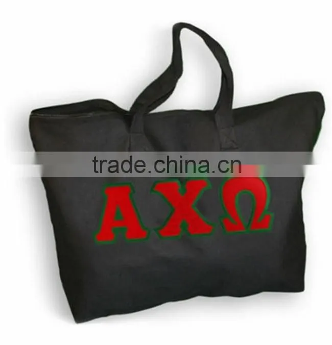 Alpha Chi Omega Lettered Tote Bag