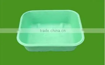 100% Sugar cane fiber biodegradable food packaging containers