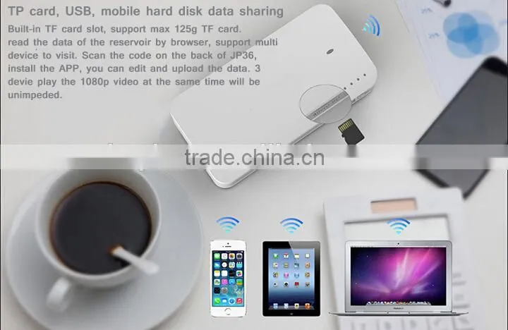 3g wifi router power bank with RoHs CE FCC