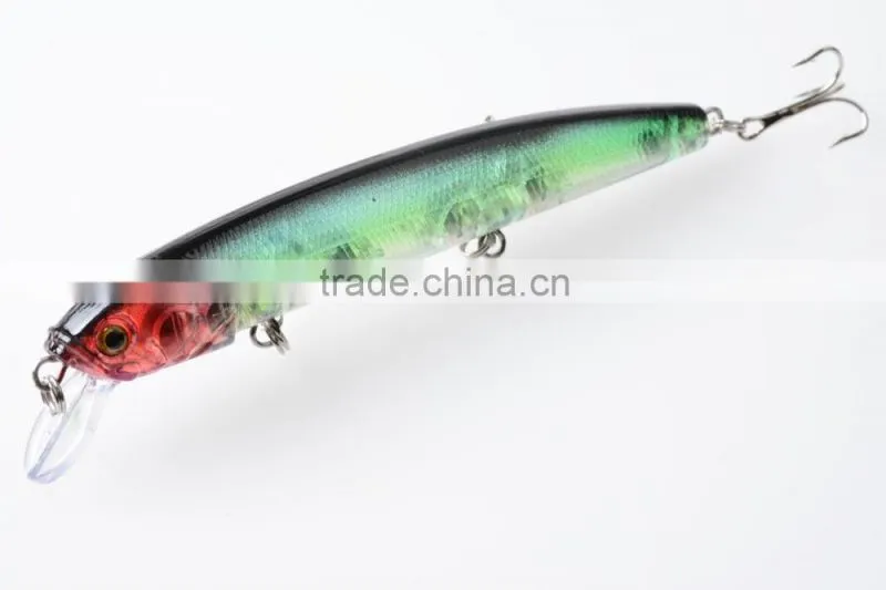 Crank Long Minnow Fishing Lures Hard Bait Plastic Crankbait 12.5CM 15.6G Artificial Fish Pesca Tackle Swimbait
