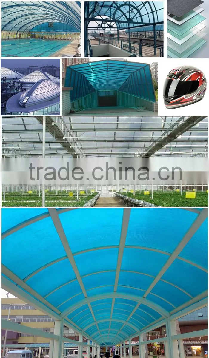 Hot China products wholesale polycarbonate sheet,Roofing light sheet and sunshade for office building