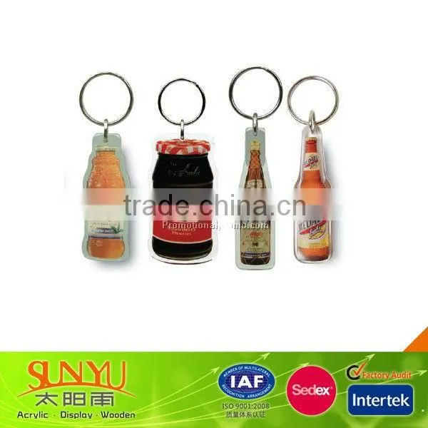Acrylic cute shoe keychain