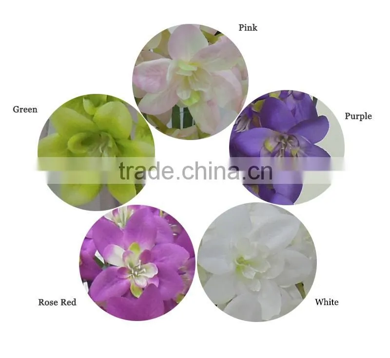 Artificial wisteria silk flower wall decoration
