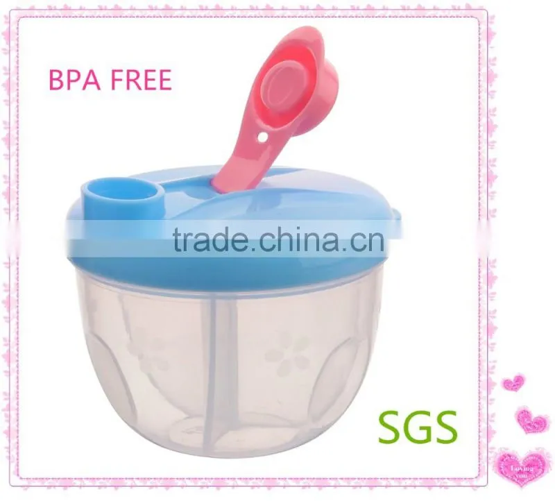 Hot sale New arrival clear plastic baby milk powder box