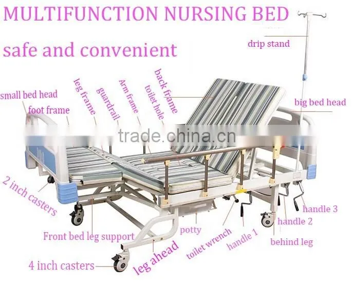 Portable Medical Equipment of Hospitable Bed for Patients