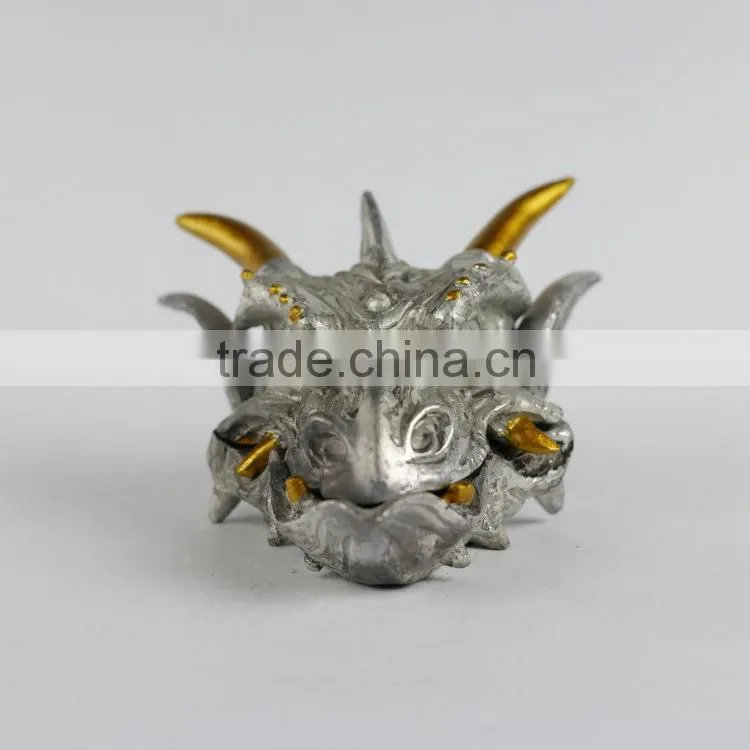 Metal trinket box dragon jewelry box