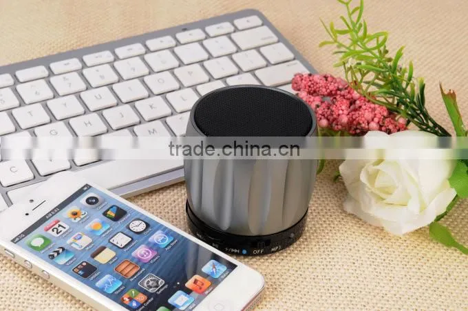 Wireless mini portable bluetooth speaker with usb charger, compatible with all smart phone and majority of digital equipments