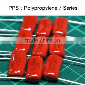 Tight Tolerances Radial Lead 681J 63V Polystyrene Film Capacitor